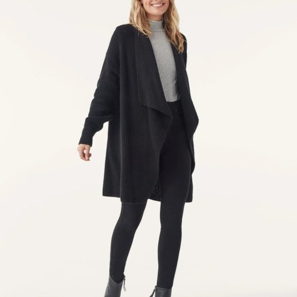 Splendid Sweaters - SPLENDID Waffle Stitch Cardigan